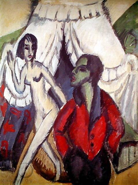 The Tent by Ernst Ludwig Kirchner
